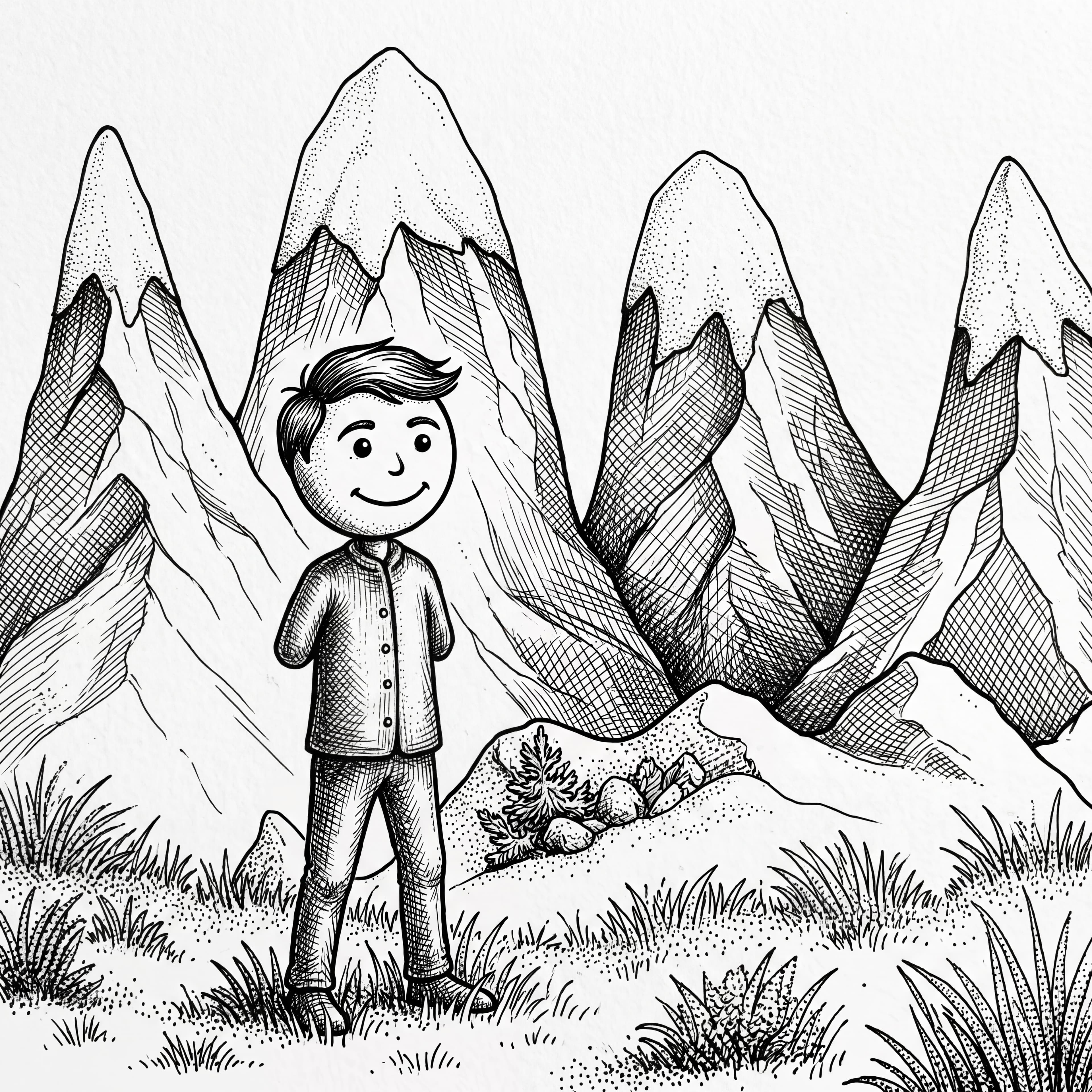 Mountain scene